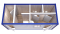 Блок-Контейнер сантехнический с туалетом и душевой: ВМ-С06